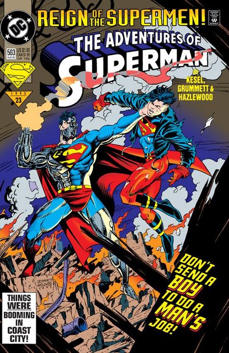 Der Tod von Superman 3 SC - Das Cover