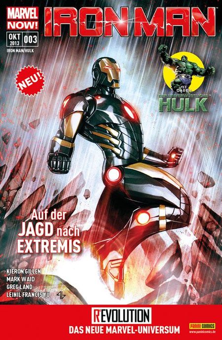 Iron Man/Hulk 3 - Das Cover