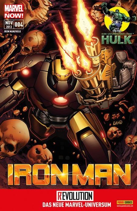 Iron Man/Hulk 4 - Das Cover