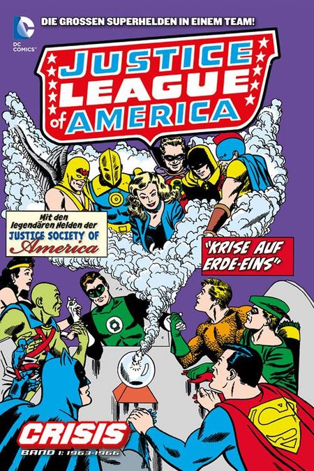 Justice League Of America: Crisis 1 HC - Das Cover