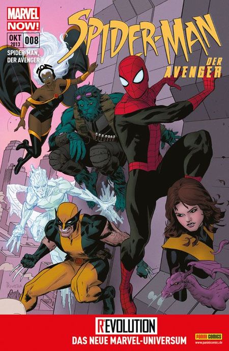 Spider-Man, Der Avenger 8 - Das Cover
