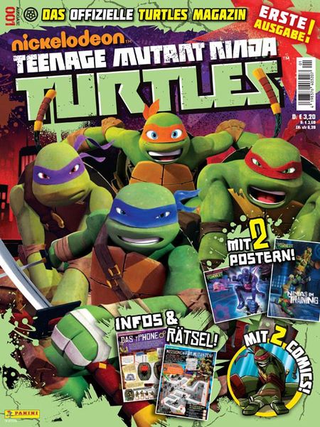Teenage Mutant Ninja Turtles Magazin 4 - Das Cover