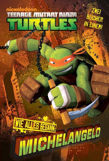 Teenage Mutant Ninja Turtles: Wie Alles Begann! Michelangelo/Raphael - Das Cover
