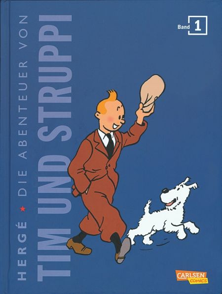 Tim und Struppi Kompaktausgabe 1 - Das Cover