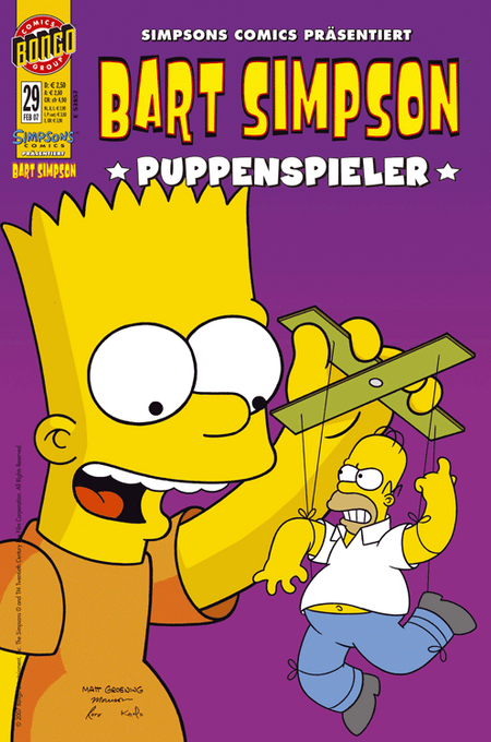 Bart Simpson Comics 29 - Das Cover