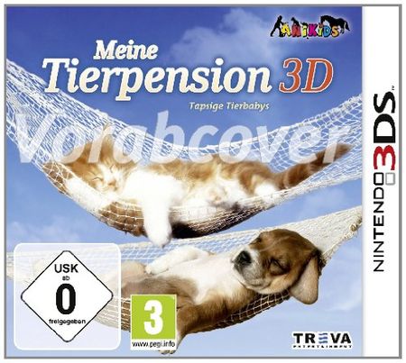 Meine Tierpension: Tapsige Tierbabys (3DS) - Der Packshot