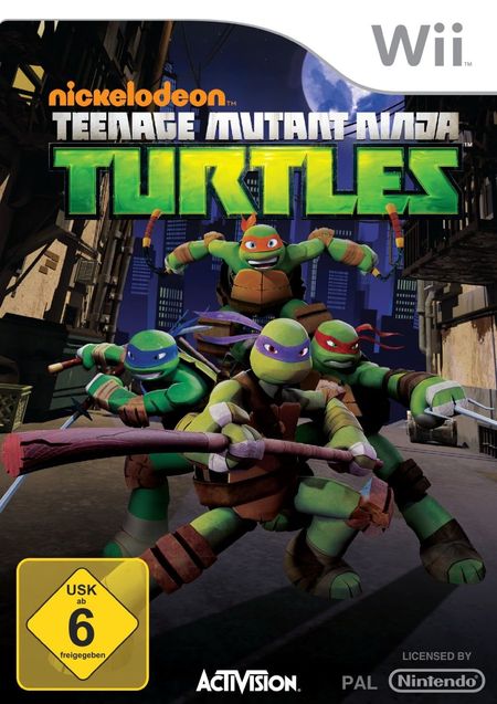 Teenage Mutant Ninja Turtles (Wii) - Der Packshot