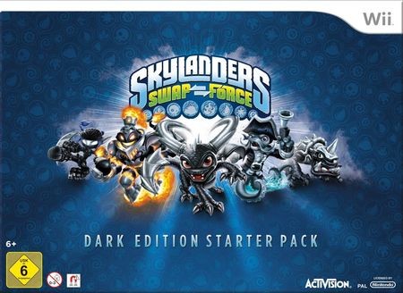 Skylanders SWAP Force - Dark Edition Starter Pack (Wii) - Der Packshot