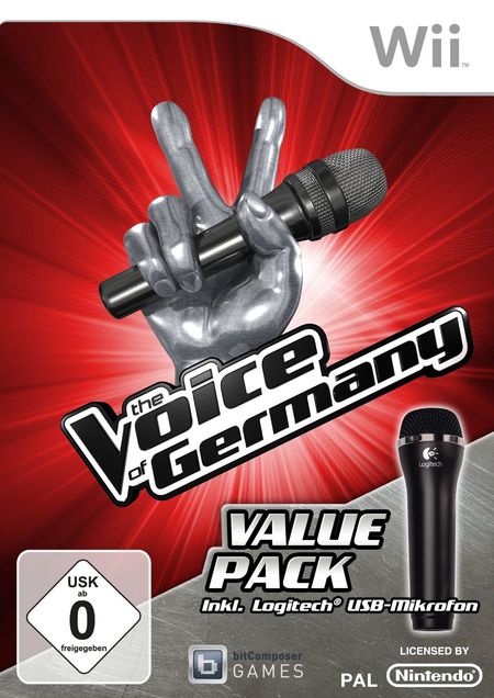 The Voice of Germany - Value Pack (inkl. Mikro) (Wii) - Der Packshot