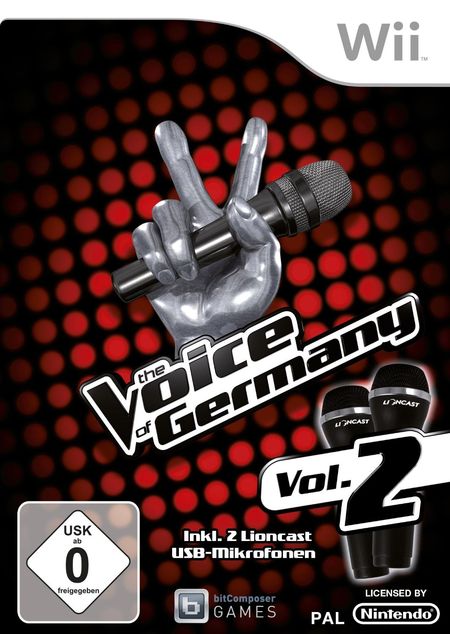 The Voice of Germany Vol. 2 (inkl. 2 Mikros) (Wii) - Der Packshot