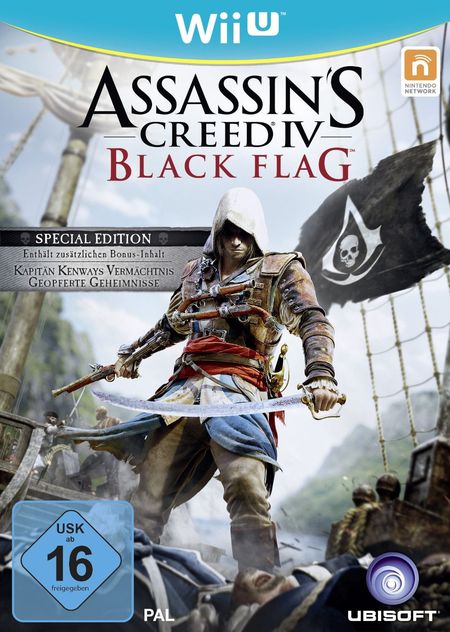 Assassin's Creed 4: Black Flag - Special Edition (Wii U) - Der Packshot