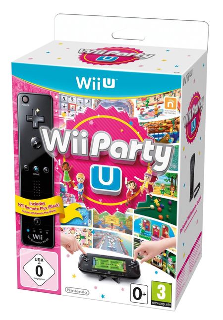 Wii Party U (inkl. Remote-Controller) (Wii U) - Der Packshot