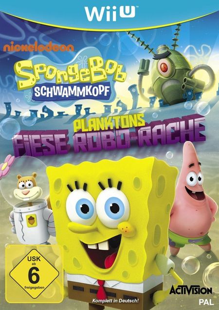 Spongebob Schwammkopf: Planktons fiese Robo-Rache (Wii U) - Der Packshot