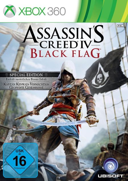 Assassin's Creed 4: Black Flag - Special Edition (Xbox 360) - Der Packshot