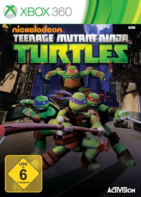 Teenage Mutant Ninja Turtles (Xbox 360) - Der Packshot