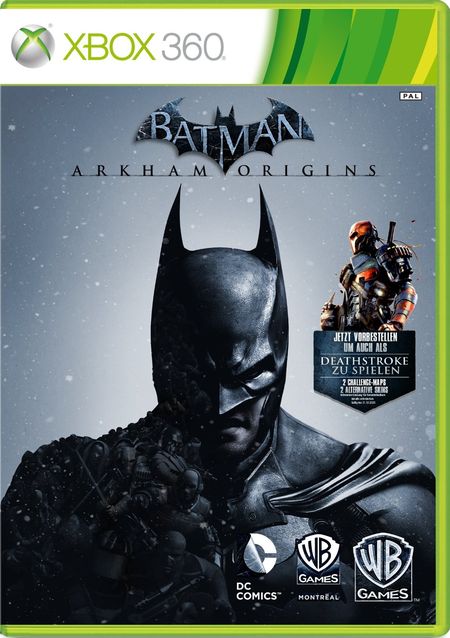 Batman: Arkham Origins (Xbox 360) - Der Packshot