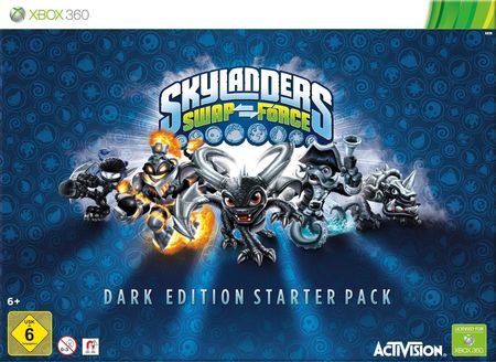 Skylanders SWAP Force - Dark Edition Starter Pack (Xbox 360) - Der Packshot