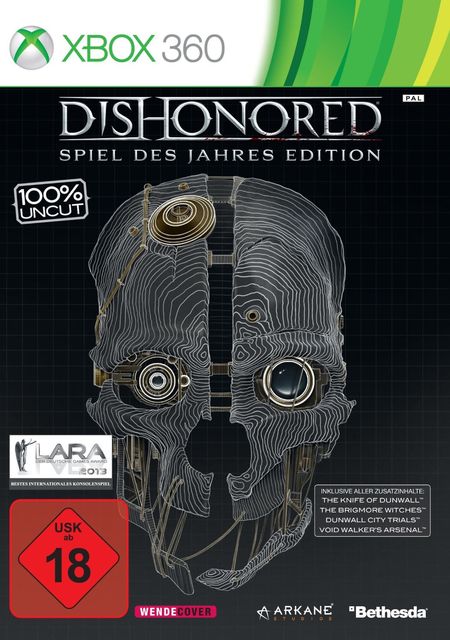 Dishonored - Spiel des Jahres Edition (Xbox 360) - Der Packshot