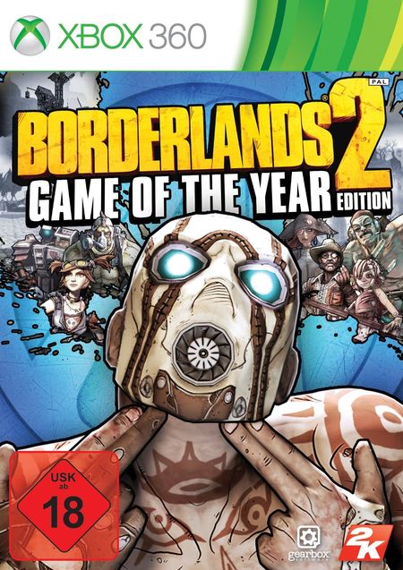Borderlands 2 - Game of the Year Edition (Xbox 360) - Der Packshot