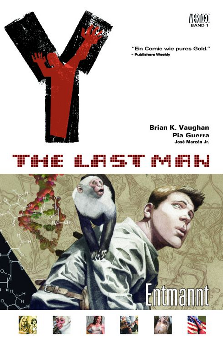 Y - The Last Man 1: Entmannt - Das Cover