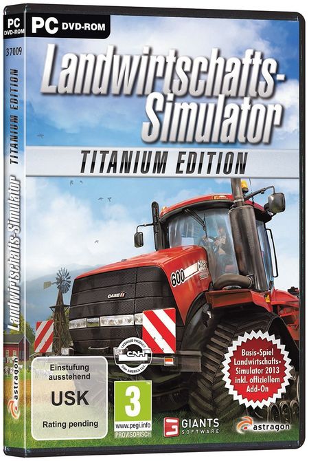 Landwirtschafts-Simulator 2013 - Titanium Edition (PC) - Der Packshot