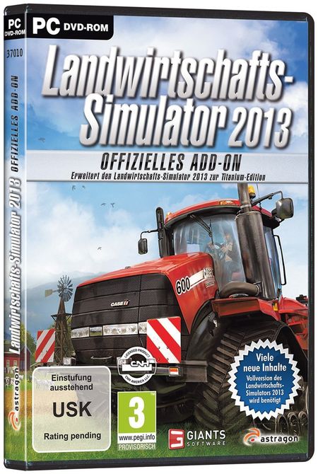 Landwirtschafts-Simulator 2013 - Offizielles Add-on (PC) - Der Packshot