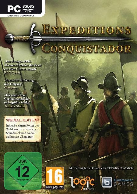 Expeditions: Conquistador (PC) - Der Packshot