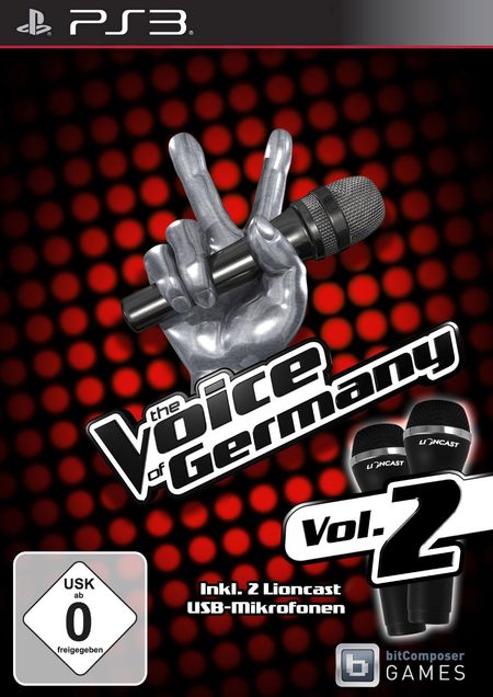 The Voice of Germany Vol. 2 (inkl. 2 Mikros) (PS3) - Der Packshot