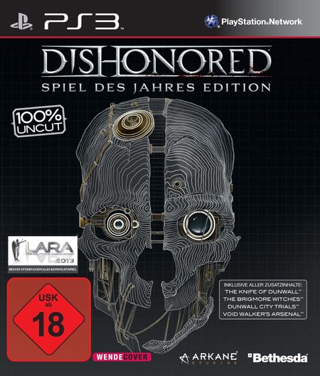 Dishonored - Spiel des Jahres Edition (PS3) - Der Packshot