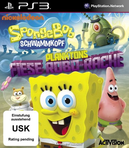 Spongebob Schwammkopf: Planktons Fiese Robo-Rache (PS3) - Der Packshot