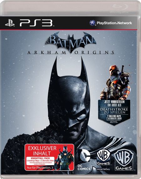Batman: Arkham Origins (PS3) - Der Packshot