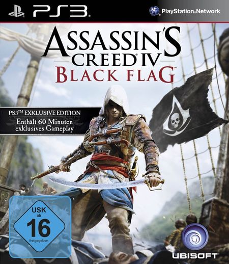 Assassin's Creed 4: Black Flag (PS3) - Der Packshot