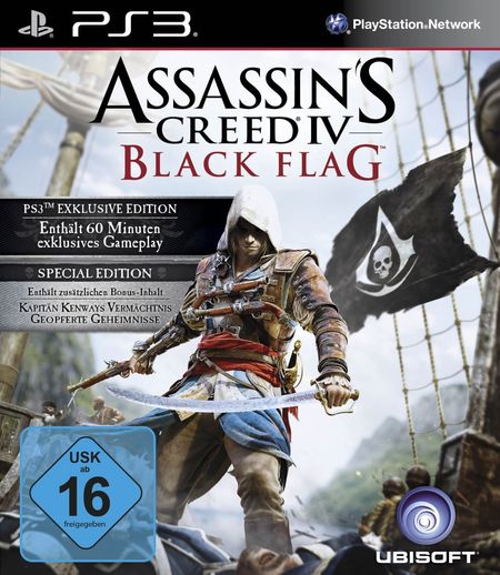 Assassin's Creed 4: Black Flag - Special Edition (PS3) - Der Packshot