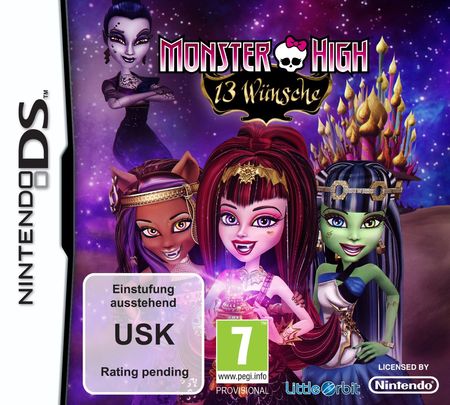 Monster High: 13 Wünsche (DS) - Der Packshot