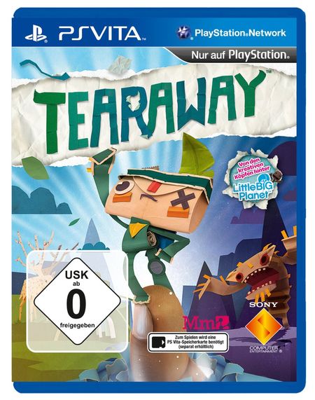 Tearaway (PS Vita) - Der Packshot