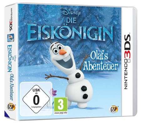 Disney Die Eiskönig: Olafs Abenteuer (3DS) - Der Packshot