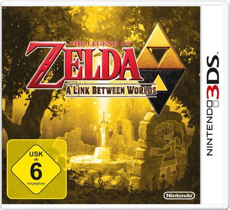The Legend of Zelda: A Link Between Worlds (3DS) - Der Packshot