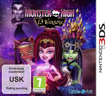 Monster High: 13 Wünsche (3DS) - Der Packshot