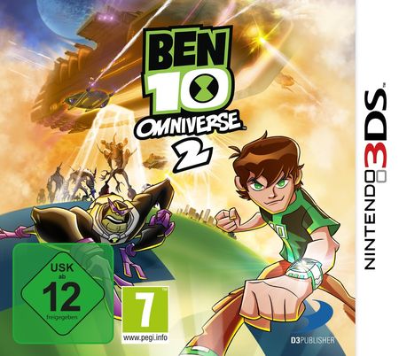Ben 10: Omniverse 2 (3DS) - Der Packshot