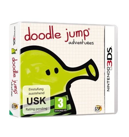 Doodle Jump Adventures (3DS) - Der Packshot