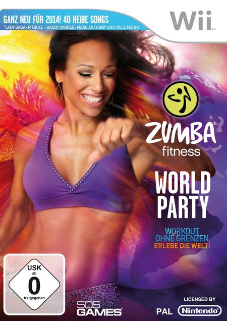 Zumba Fitness: World Party (Wii) - Der Packshot
