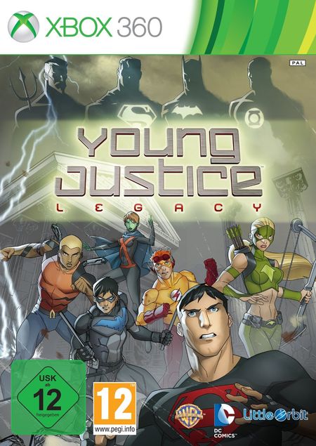 Young Justice: Vermächtnis (XBox 360) - Der Packshot