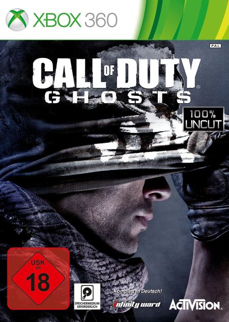 Call of Duty: Ghosts (Xbox 360) - Der Packshot