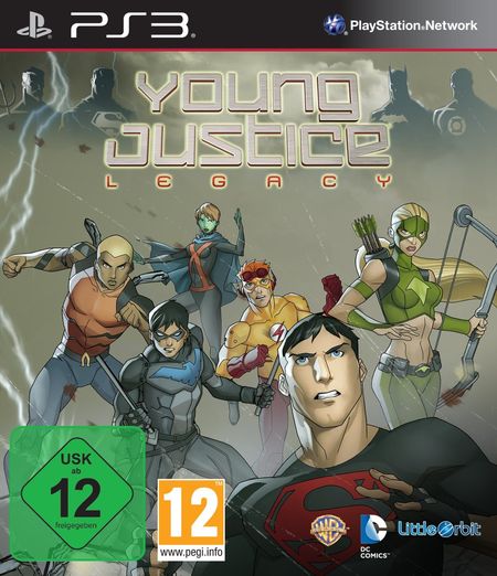 Young Justice: Vermächtnis (PS3) - Der Packshot