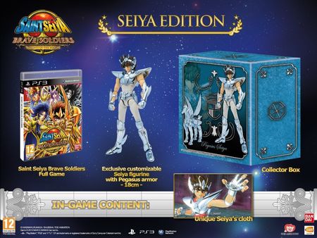 Saint Seiya: Brave Soldiers - Collector's Edition (PS3) - Der Packshot