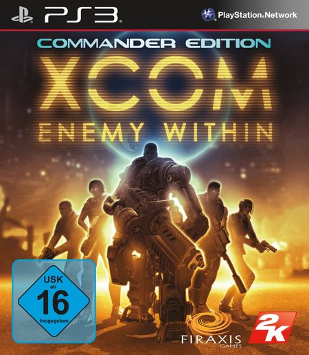 XCOM: Enemy Within - Commander Edition (PS3) - Der Packshot