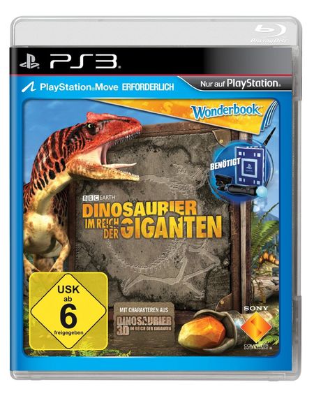 Wonderbook: Dinosaurier - Im Reich der Giganten (Wonderbook) (PS3) - Der Packshot