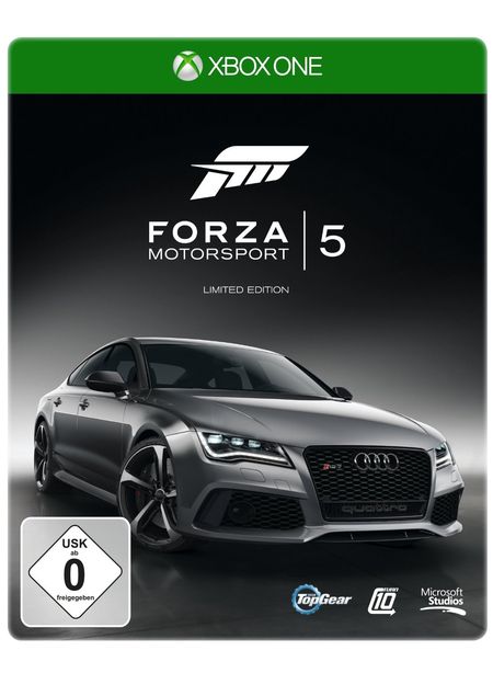 Forza Motorsport 5 - Steelbook Limited Edition (Xbox One) - Der Packshot