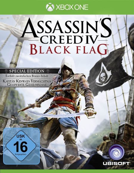 Assassin's Creed 4: Black Flag - Special Edition (Xbox One) - Der Packshot