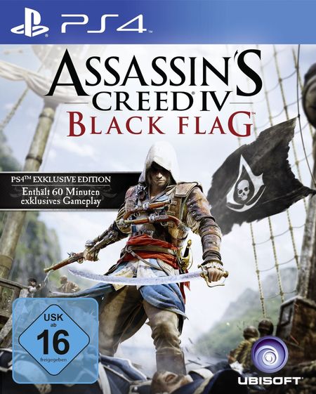 Assassin's Creed 4: Black Flag - Bonus Edition (PS4) - Der Packshot